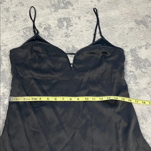 NWT Kiki De Montparnasse Harness Slip Dress Black Strappy Sz 8 - Picture 10 of 12